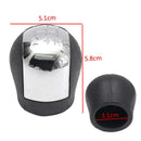 Chrome ABS 5-Speed Car Shift Knob For Opel Vectra C B Corsa Astra G Combo C