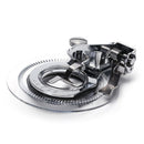 Multifunctional flower stitch circle embroidery presser foot for sewing machine-