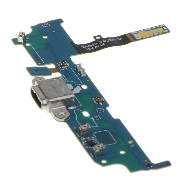 USB Power Charging Port Dock Block Connector Flex Cable For  S7 G891A