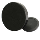96mm Air Hockey Table Felt Pusher Mallet Goalies with 1pc 63mm Puck Black