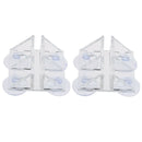 2pcs Aqua Fish Breeding Tank Dividers Suction Separator Fish Sheet Holder