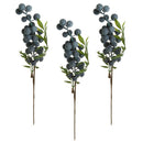 3Pieces Artificial Berries Fruit Flowers with Stem for Wedding Home Flower