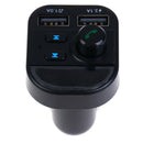 Bluetooth Car FM Transmitter MP3 Player Hands Free Radio Adapter USB Charger Ew