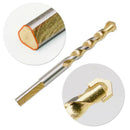 5Pcs Triple-cornered Handle Alloy Multifunctional Drill Bits 6-12Mm Blade D K4G4