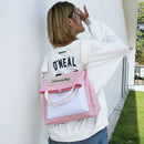 Canvas Backpack Female Multi-Functional Student Bag Fashion Trend Messenger