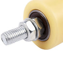 2PCS 50X70Mm PP Steel Flat Roller Bearing Guiding Wheel 6201 M12 Screw for  F9N7