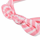 Baby Girls Tie Knot Headband Knitted Cloth Children Girls Elastic Hair Band
