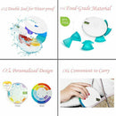 7 Day Pill Box Alarm-DIY Digital Small Pocket Pill Organizer Timer,Travel P N9H7