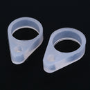 1pair Silicone BTE Behind The Ear Hearing Aid Clip Adaptor Loop Silicone Loops &