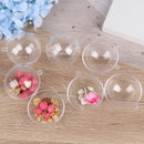 5pcs/Pack Transparent Ball Christmas Tree Pendant  Candy Gift Box Wedding DY Hn