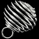 20x spring Cages Pendants Findings 25x20mm G7N1