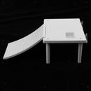 2pcs Aquarium Tank Reptile Basking Island Platform Floating Dock Decor, Easy to