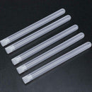 5pcs/set Plastic Thin Transparent Sealed Needle Bottle Sundries Storage Jar