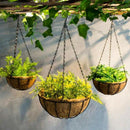 6 Pack Hanging Chain, HEAVY DUTY 50cm Hanging Flower Basket Replacement ChaiB9G1