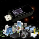 Black USB Safety Tester LCD Charger Voltage Current Meter Battery Power