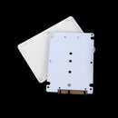 M.2 NGFF Sata3 SSD to 2.5" SATA Adapter Card Hard Disk Case Enclosure White  Z