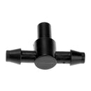 50pcs/pack 1/4Inch Barb Tee Connector for Micro Sprinkler Garden Irrigation