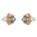 4X(36Pairs Women Girls Crystal Diamante Flower Ear Studs Earrings Jewelry SM1L1)