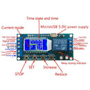 Micro Usb Digital Lcd Display Time Delay Relay Module Dc 6-30V Control Mult