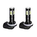 2pcs 881 Replacement 8000K 50W Ice Blue LED Foglight Lamp Car Lighting