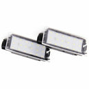 1X(2Pcs Car LED Number License Plate Light For Renault Megane 2 Clio Laguna