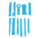 11x Car Interior Dashboard Audio Stereo Dash Panel Removal Tools Light Blue