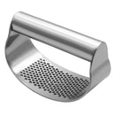 Stainless Steel Curved Garlic Press Crusher Manual Ginger Mincing Masher A