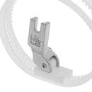 Sewing Machine Tool Presser Foot Double Roller Presser Foot Roller Ring Craft JR