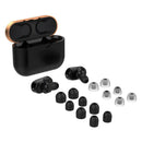 Earbuds Replacement Earplug Cover for Sony WF-1000XM3 TWS Earphones (Black) A