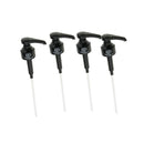 Premium Black Syrup Pumps for Monin Sweetbird/Da Vinci Lyle and etc - Set Of 4 -