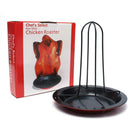 Upright Chicken Roaster Rack Non-stick Barbecue Grilling BBQ Accessories Ea Gw