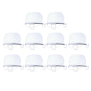 10PCS Reusable Mouth Shield Visor Protective Anti-fog Restaurant Hotel