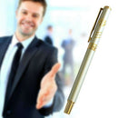 Metal pen signature pen ball pen pen business office creative personality g