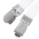 4x Ironing Board Cover Clip Fasteners Tight Fit Elastic Brace Ties Straps Gri JR