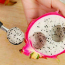 Double End Stainless Steel Fruit spoon ice scoop baller spoon Melon E3C2 I2 E1W4