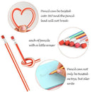 25 Pcs Soft Flexible Bendy Pencils Magic Bend Toys School Stationary Equipm Z9I3