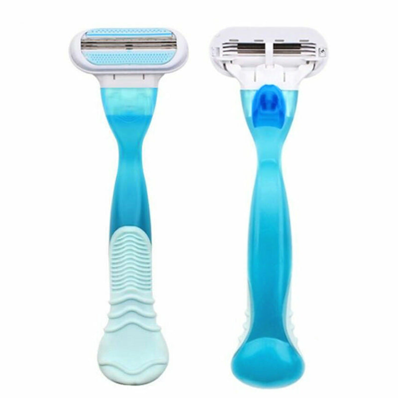 6Pcs Women-Razor-Replaceable-Straight-Razor-Manual-Shaving-Barber-For-Woman