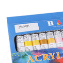 24 Colors ACRYLIC PAINT Set Professional Artist Kids Painting Pigment Tubes DIY