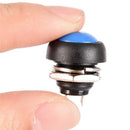 5Pcs Waterproof Momentary Push button Switch On/Off  Round 12mm Switch PBS-33Bâ„–[