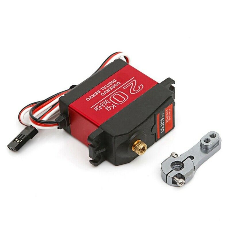 Waterproof DS3218PRO 20KG Digital Servo Stainless Steel Gear for 1/10 1/8 R V8O4