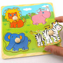 Baby Child Kid Wooden Creative Colorful Educational Toys Puzzle Q7O5 Brick D4C3