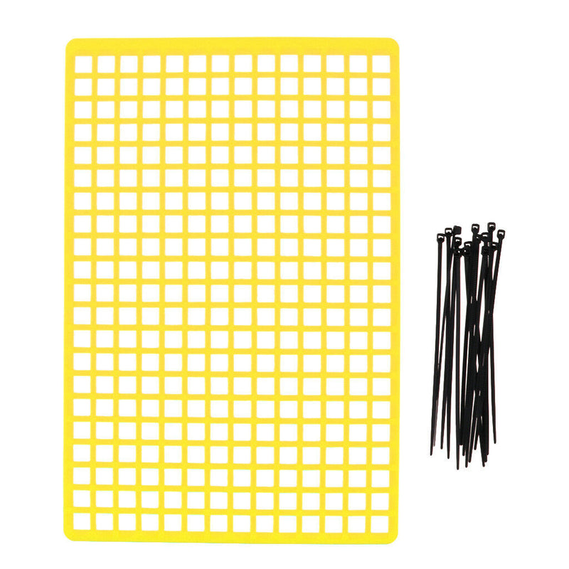Elasticated Luggage Net for RC Car- Keep Bulky Items Secure on Rack Yellow