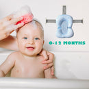 Polka Dot Multifunction Baby Bath Mat Cartoon Portable Soft Bath Tub Pad
