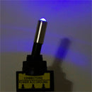 1PC 12V 20A Car Auto Blue LED Light Toggle Rocker Switch 3Pin SPST ON/OFF M&