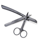 3X Professional Stainless Steel Eyebrow Cutter Eyebrow Scissors Eyebrow Tools  Z