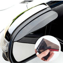 2PCS Car Rear View Side Mirror Rain Board Eyebrow Guard Sun Visor Accessory Kits