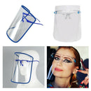 20Pcs Full Face Shield Guard Washable Clear Goggles Face Cover Visor Hat