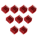 10pcs/lot Aluminum Cooler Heatsink For TMC2100 Stepper Motor Driver Red