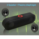 Portable Bluetooth Speaker Wireless Stereo Music Player FM Subwoofer Black