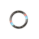 Replacement Carbon Fiber Car Engine Start Stop Ring Trim For BMW 3 E90 E92 E93